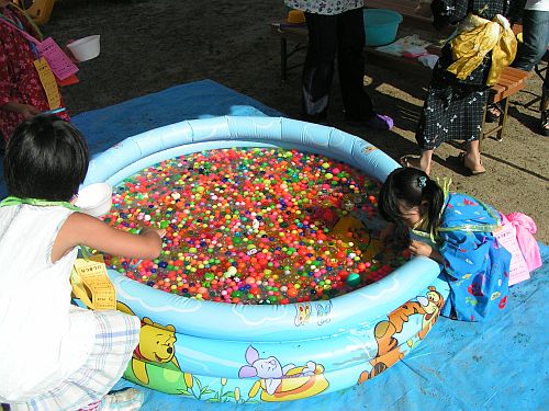 スーパーボールすくい